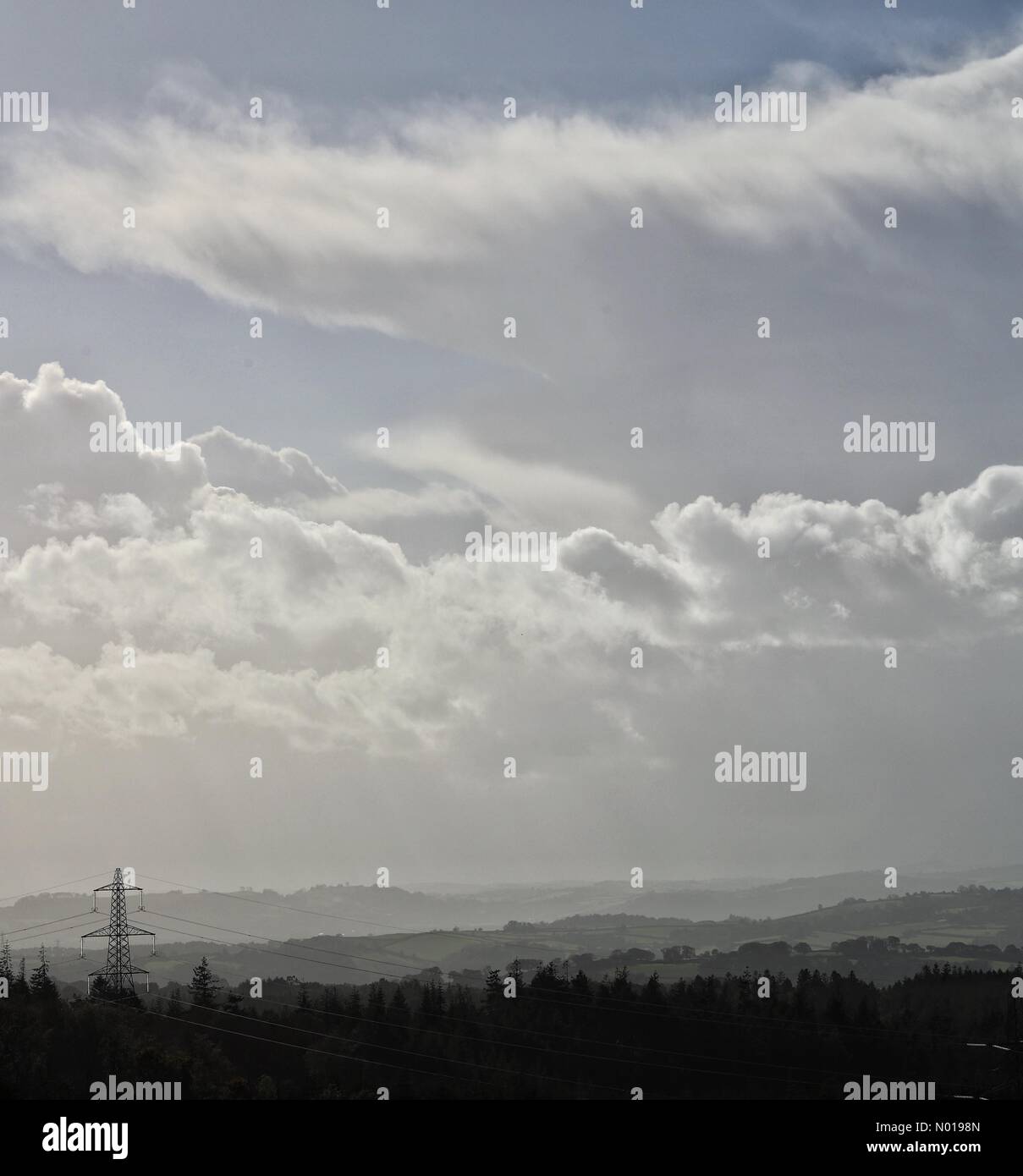 Dartmoor, Devon, UK. 1st November, 2023. UK Weather First sign of