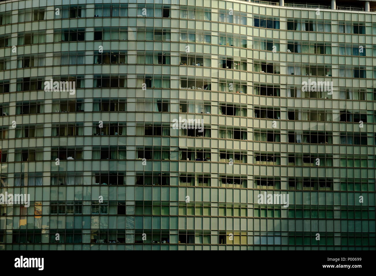 office building. innovation urban work place. modern repetitive pattern ...