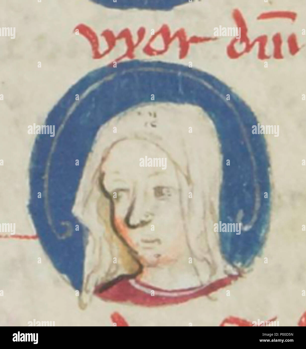51 Isabella of Valois (1348–1372) Stock Photo