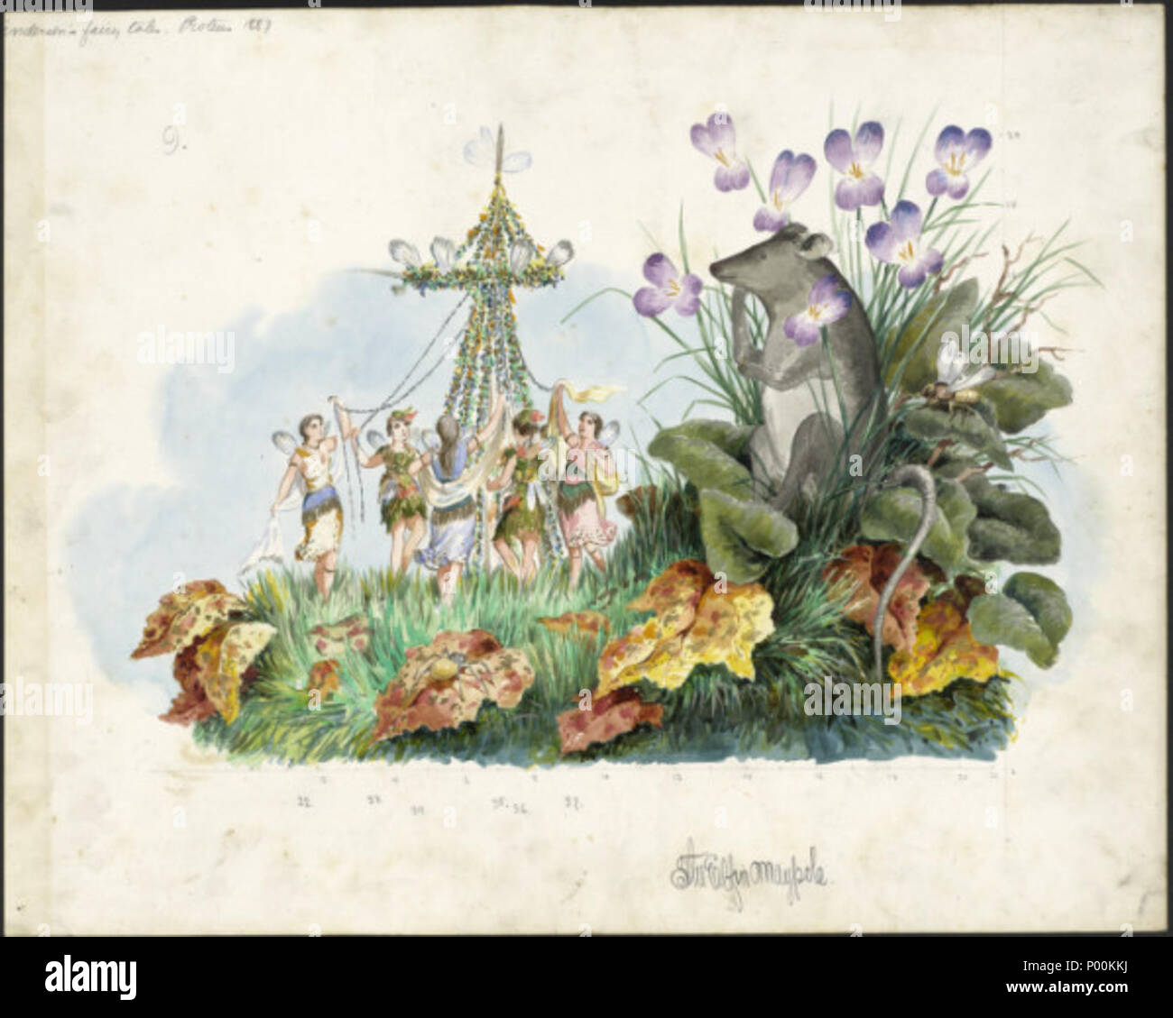 Mardi Gras float design for Krewe of Proteus, New Orleans, 1887. 'The ...