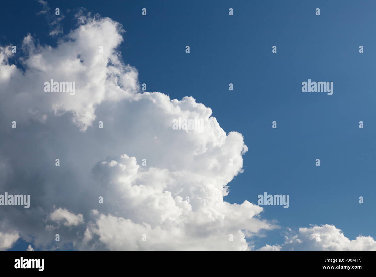 Blue sky and clouds abstract background with copy space Stock Photo - Alamy