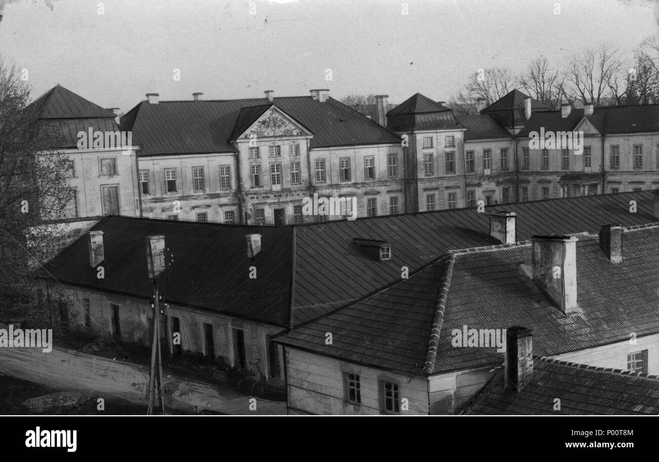. Українська: Вишнівецький палац . before 1939. Unknown 105 Vyshnivets ...