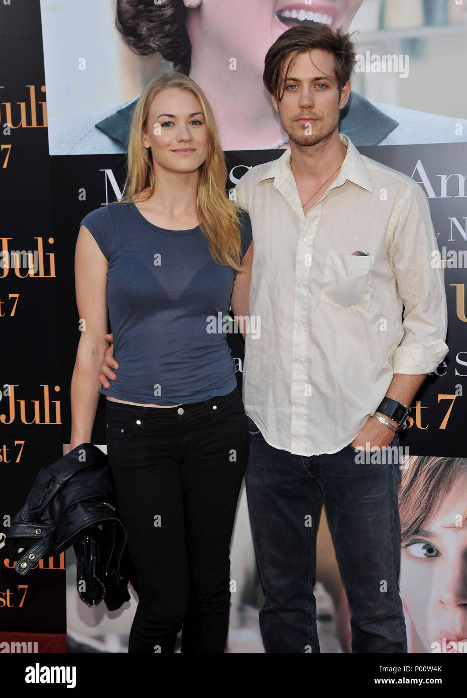 Yvonne Strahovski And Tim Lowden Lawden Julie Julia Premiere At The Westwood Village Theatre In Los Angeles Strahovskiyvonne Timlowden 43 Event In Hollywood Life California Red Carpet Event Usa