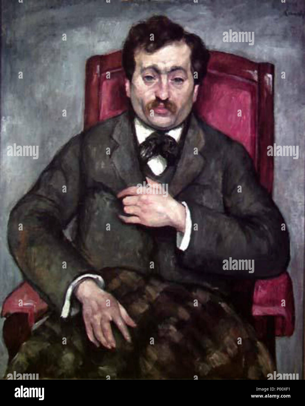 . English: Portrait Of Adolphe Basler . 1912 89 Roman Kramsztyk