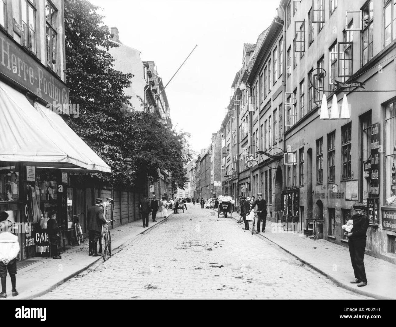 91 Sankt Peders Stræde (Johannes Hauerslev) Stock Photo