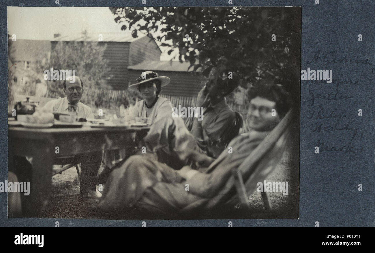 . Unknown man; Marjorie Greatorex Gertler (née Hodgkinson, later