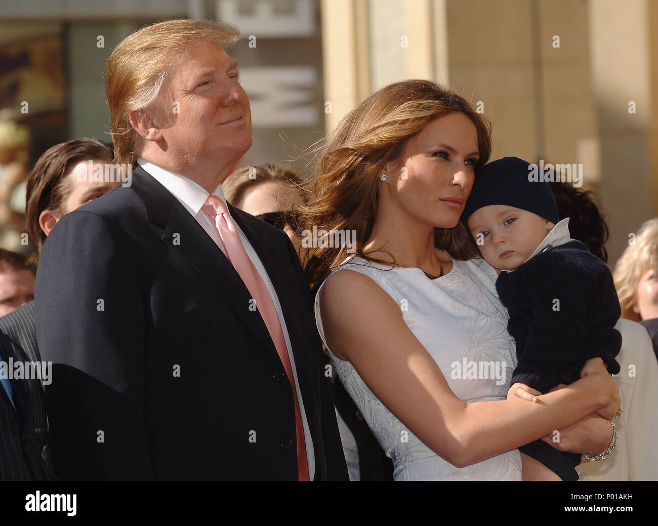 donald-trump-with-wife-melania-and-son-baron0-received-a-star-on-the-hollywood-walk-of-fame-in-los-angeles-january-16-2007-trumpdonald-melania-baron017-event-in-hollywood-life-california-red-carpet-event-usa-film-industry-celebrities-photography-bestof-arts-culture-and-entertainment-celebrities-fashion-best-of-hollywood-life-event-in-hollywood-life-california-red-carpet-and-backstage-music-celebrities-topix-couple-family-husband-and-wife-and-kids-children-brothers-and-sisters-inquiry-tsuni@gamma-usacom-credit-tsuni-usa-2006-to-2009-P01AKH.jpg