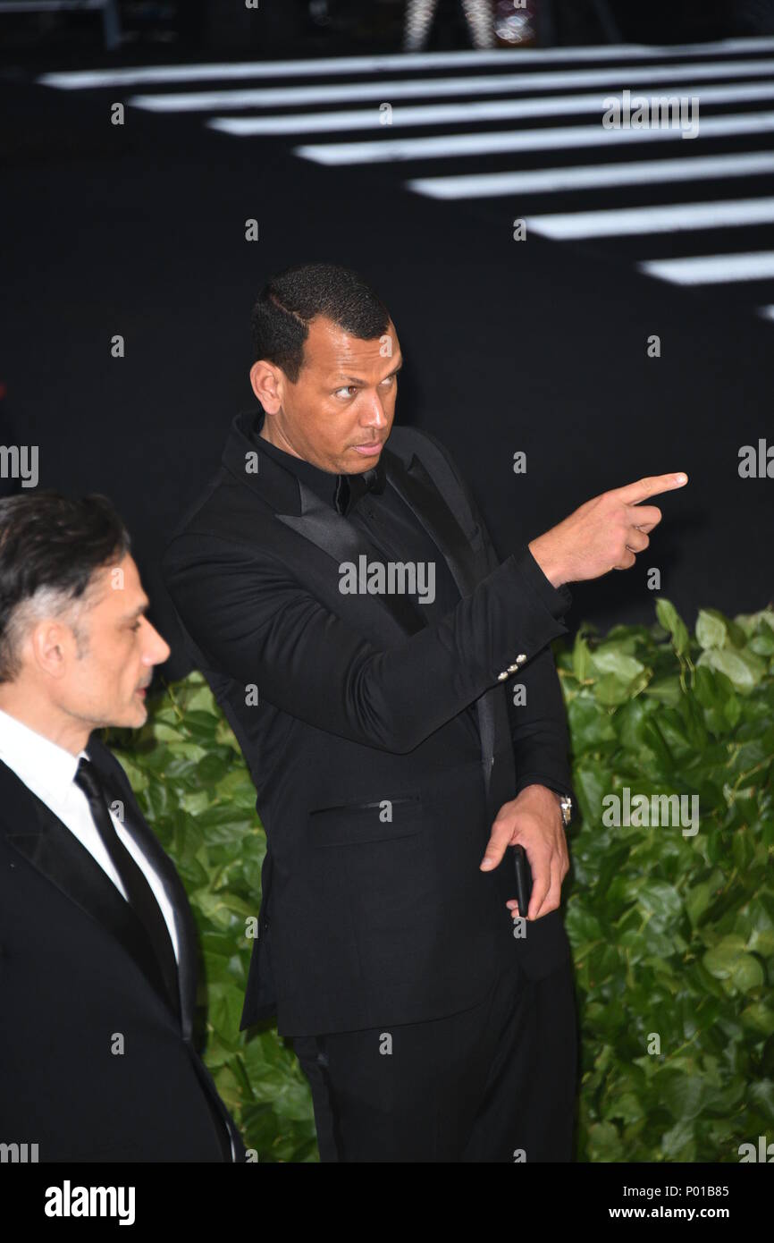 Celebs flock to the Costume Institute Gala at the Metropolitan Museum in NYC  Featuring: Alex Rodriguez Where: Manhattan, New York, United States When: 07 May 2018 Credit: Rob Rich/WENN.com Stock Photo