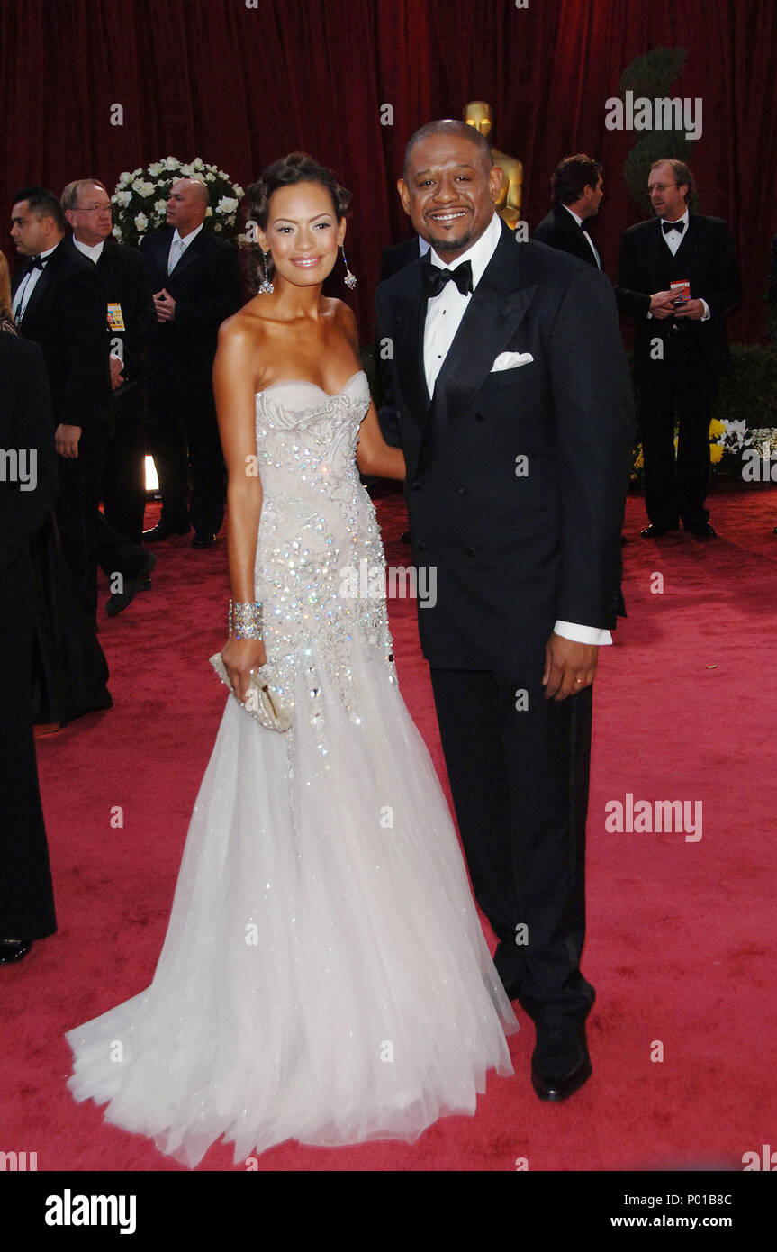 Forrest and Keisha Whitaker 80th Oscars ceremony, arrival, red carpet at  the Kodak Theatre In Los Angeles. full length eye contact  smileWhitakerForest Keisha 329 Event in Hollywood Life - California, Red  Carpet, image size:863x1390