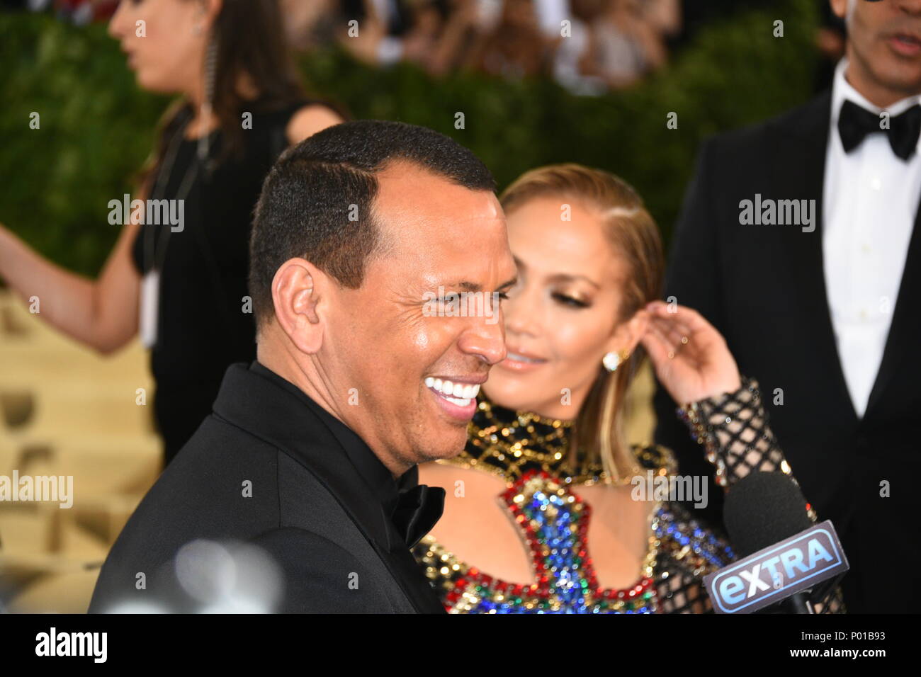 Celebs flock to the Costume Institute Gala at the Metropolitan Museum in NYC  Featuring: Alex Rodriguez, Jennifer Lopea Where: Manhattan, New York, United States When: 07 May 2018 Credit: Rob Rich/WENN.com Stock Photo