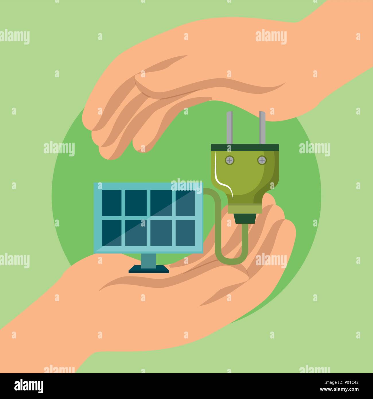 Human energy resource Stock Vector Images - Alamy