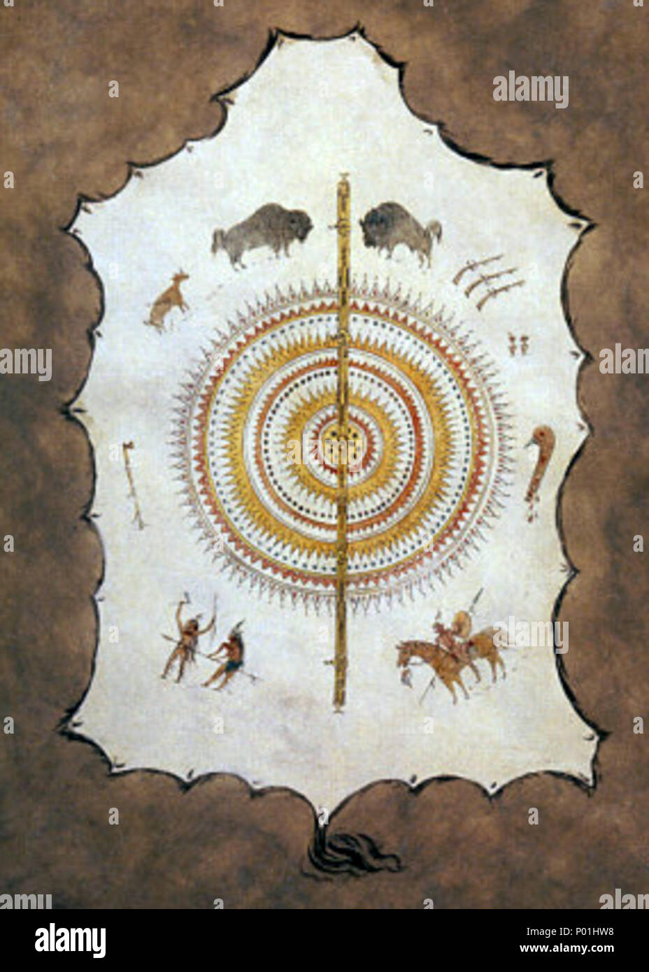 . Facsimile of a Mandan Robe . 1861/1869 9 Facsimile of a Mandan Robe ...