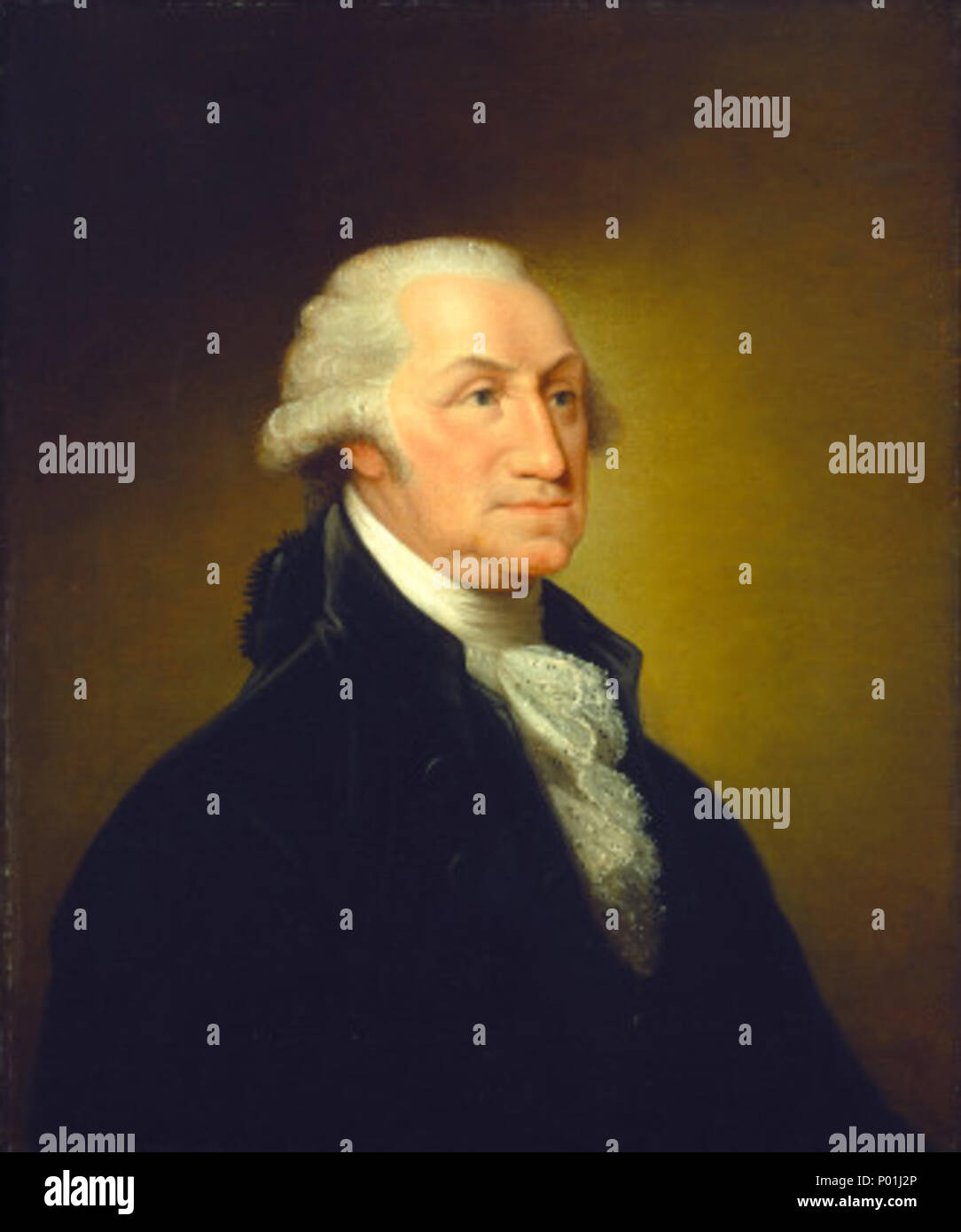 10 George washington - edward savage Stock Photo