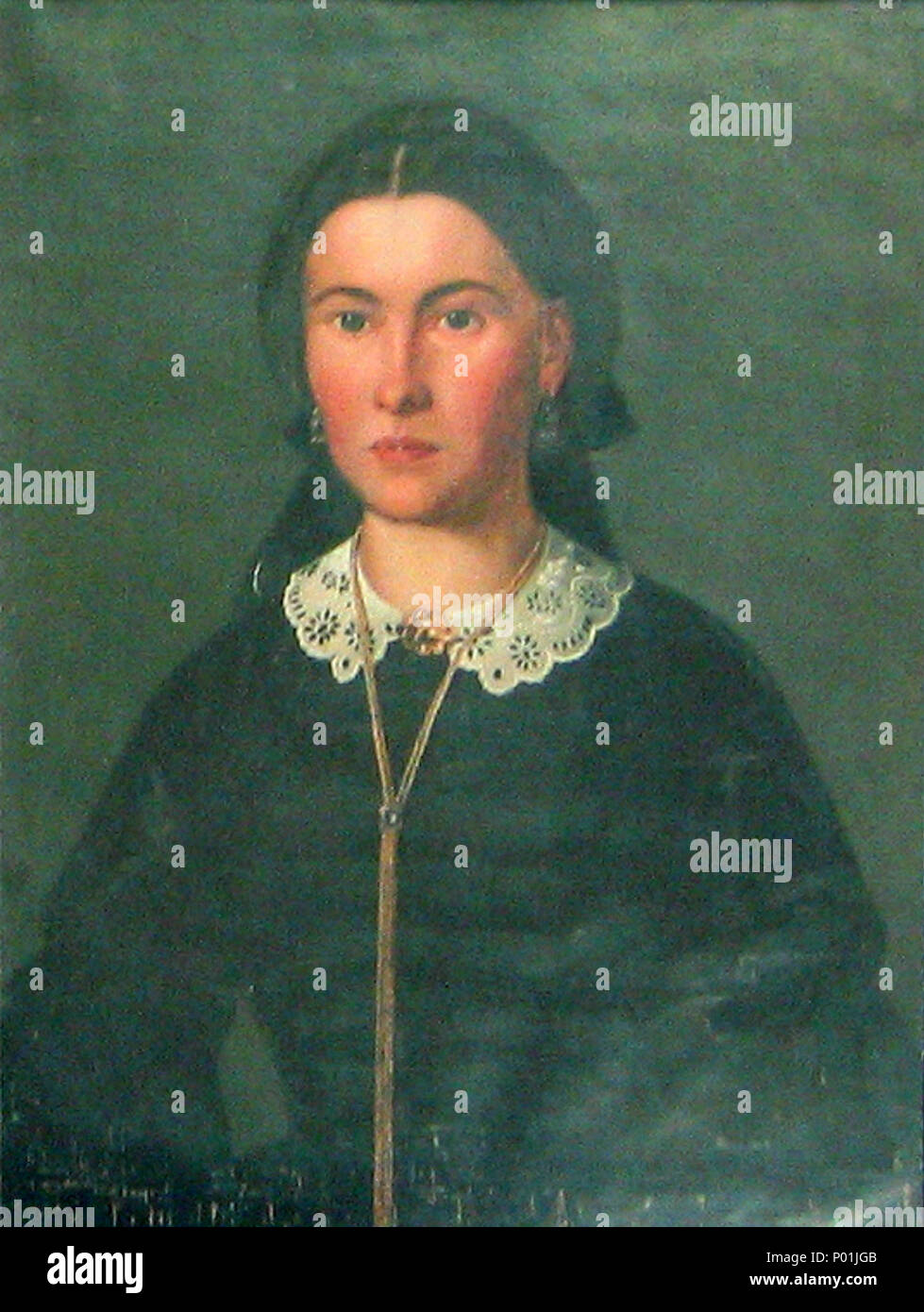 . Anna Horisberger  . 1859. E. Hummel Deutsches Uhrenmuseum 2107.jpg: Flominator (talk) derivative work: Joyborg (talk) 10 Anna Horisberger Stock Photo