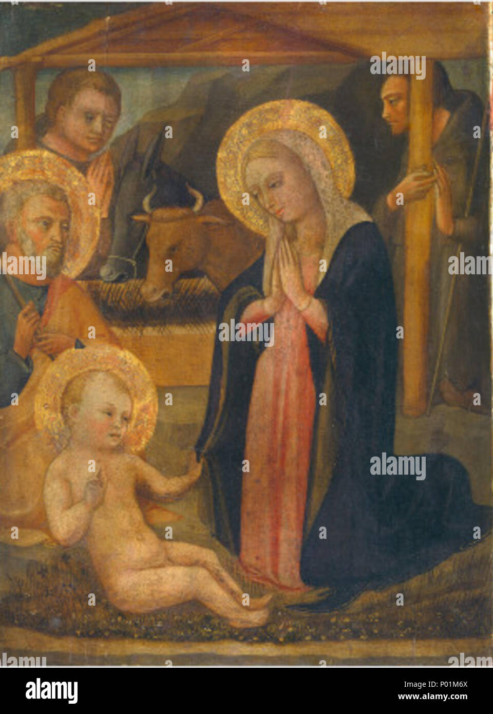 23 The adoration of the christ child Stock Photo - Alamy