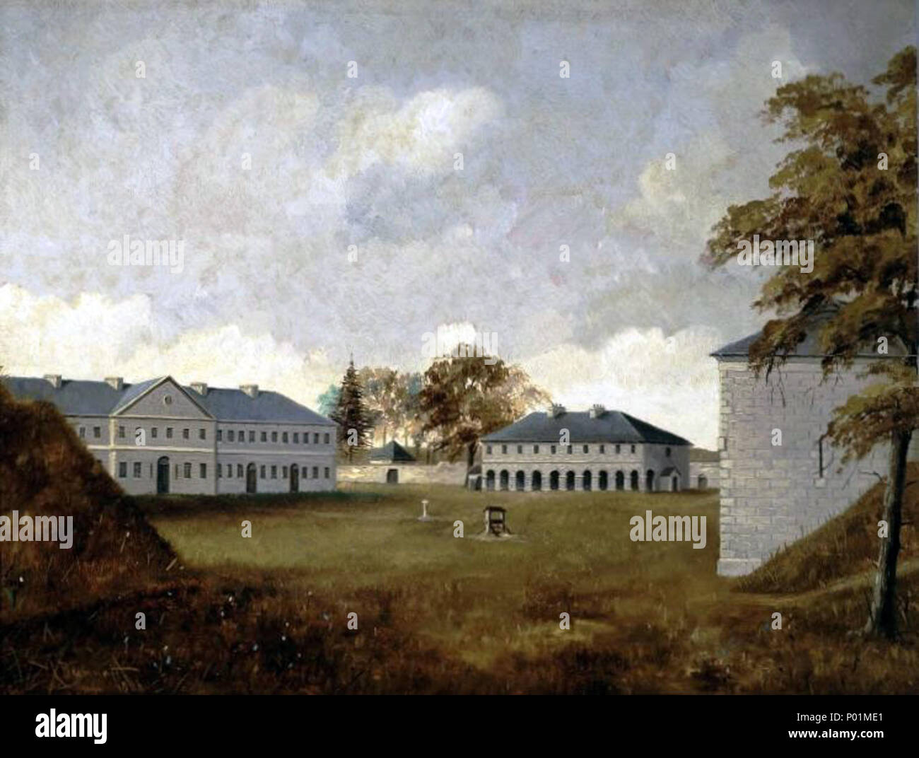 . English Painting, Fort Lennox, IsleauxNoix, QC, 1886, Henry