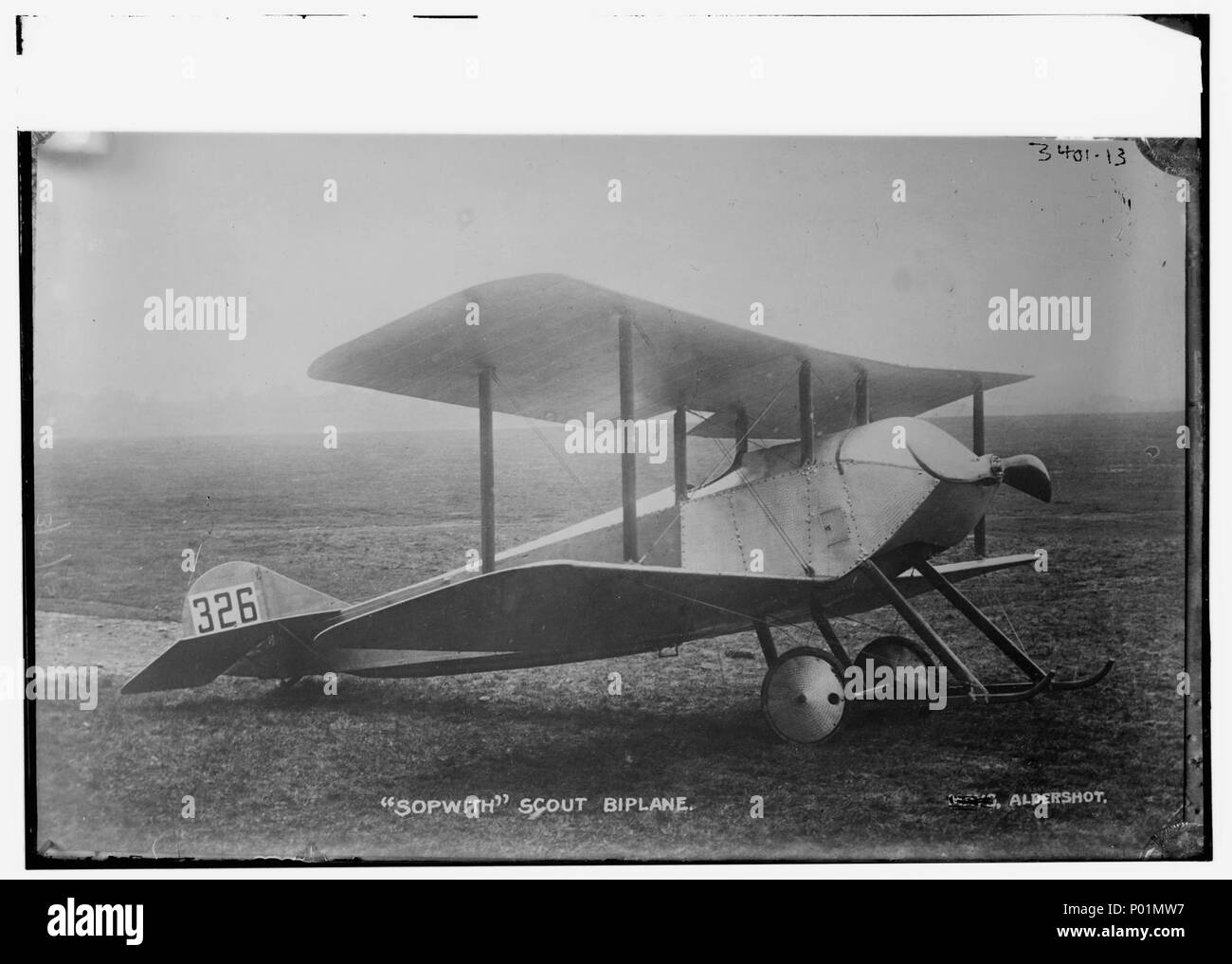 Sopwith (Tabloid) biplane Stock Photo