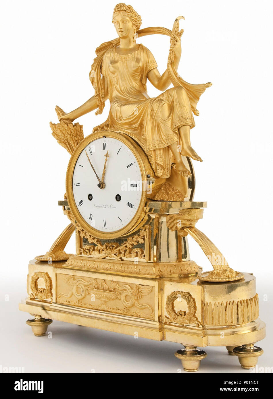 379 Armingaud l'Aîné pendule Cérès2 Stock Photo