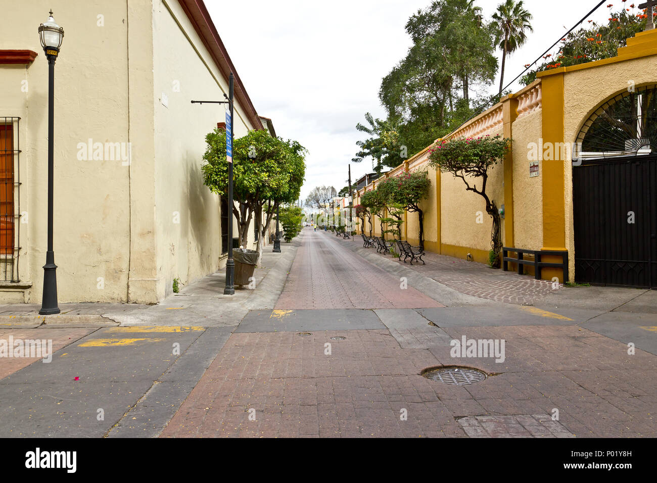 Street in Guadalajara, Mexico Stock Photo