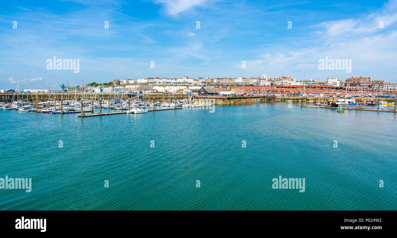RAMSGATE, KENT, UK JUNE 03, 2018 Ramsgate’s Royal Harbour Marina