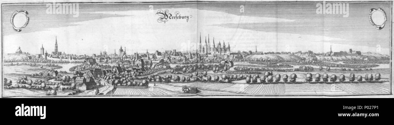 15 Merßburg (Merian) Stock Photo