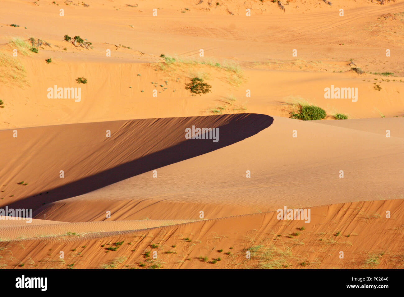 Dune at sunset - Utah Stock Photo - Alamy