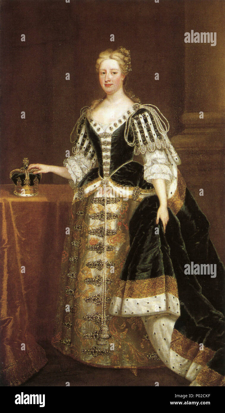 Caroline Ruler George ii caroline of ansbach 1727 hi-res stock photography and images ...