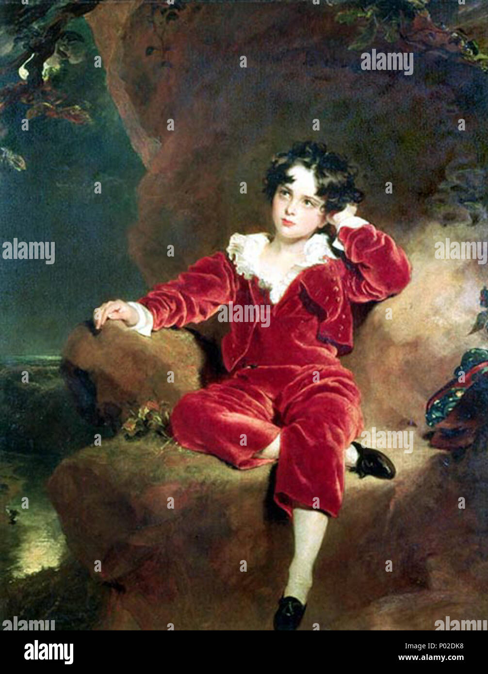. Master Charles William Lambton (also known as 'The Red Boy') . 1825 19 Thomas Lawrence Master