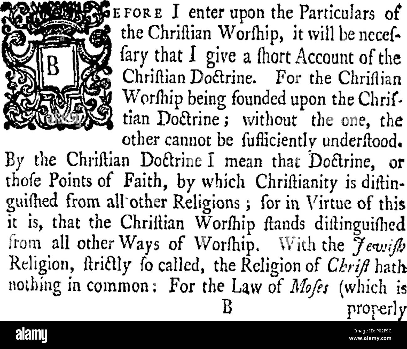 English Fleuron From Book A Brief Account Of Prayer And The