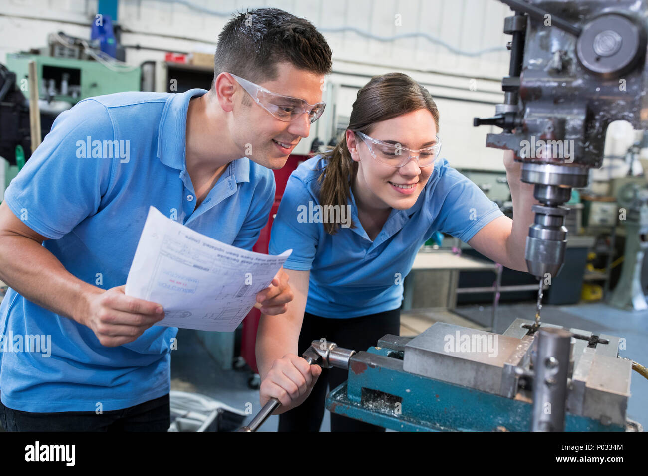 Female drilling hires stock photography and images Alamy