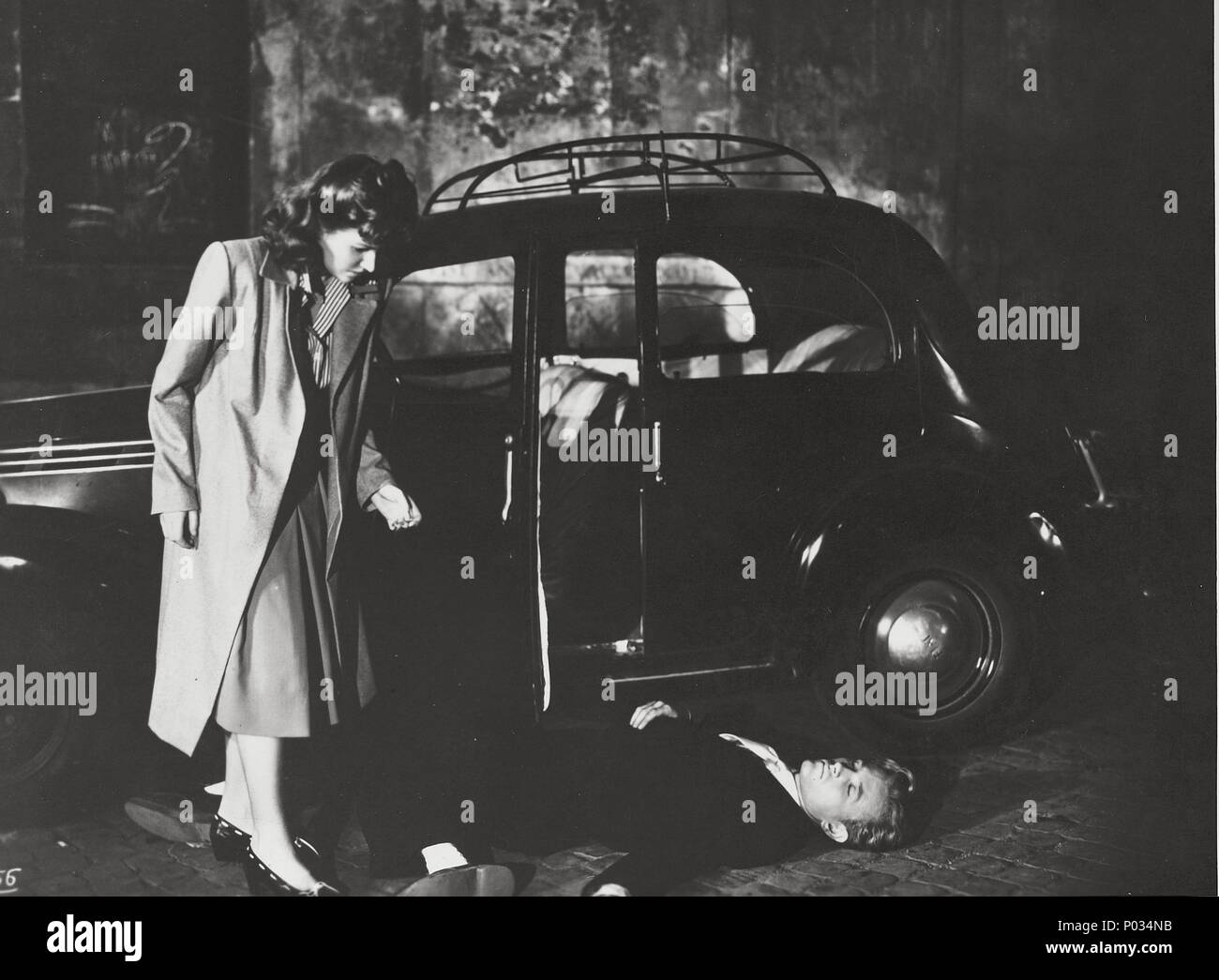 Original Film Title: GIOVENTU PERDUTA.  English Title: LOST YOUTH.  Film Director: PIETRO GERMI.  Year: 1947.  Stars: JACQUES SERNAS; CARLA DEL POGGIO. Stock Photo