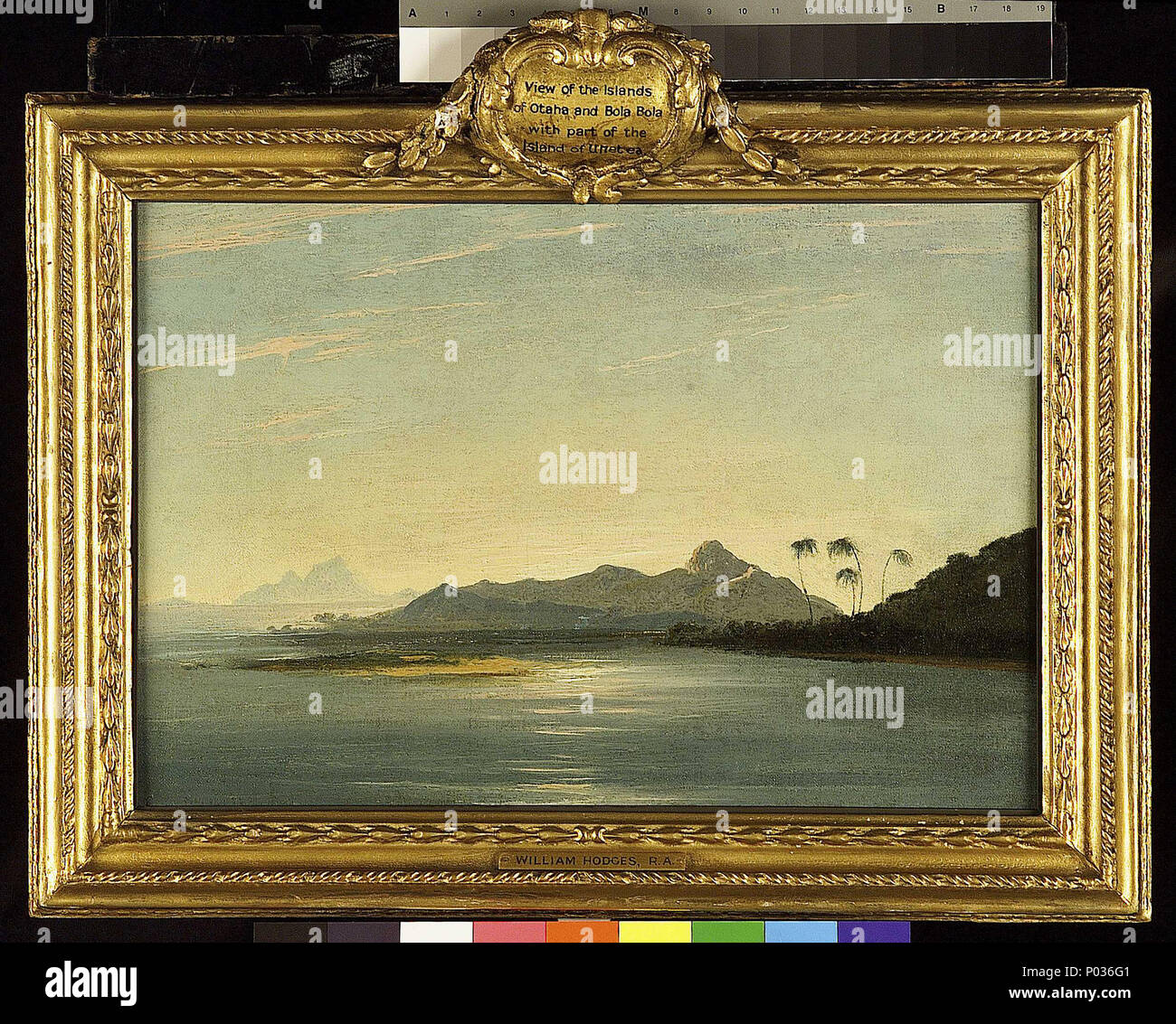 English View Of The Islands Of Otaha Taaha And Bola Bola Bora Bora With Part Of The Island Of Ulietea Raiatea Hodges Paintings Of The Pacific Are Vivid Records Of British