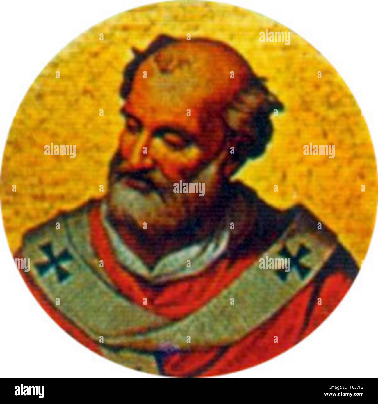 . English: Portait of en:Pope Gregory V in the en:Basilica of Saint ...