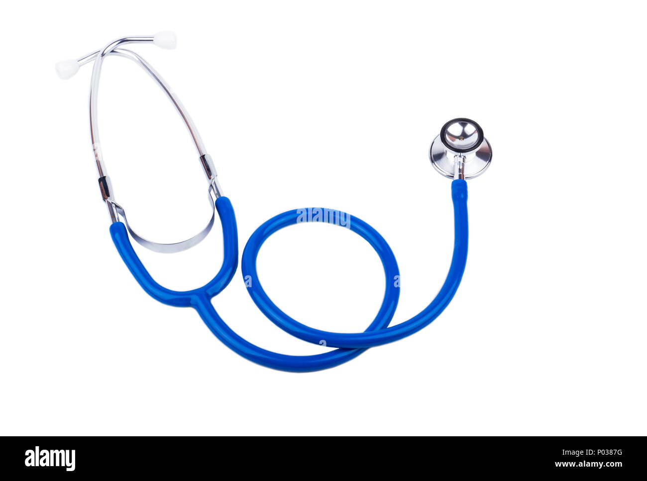 Medical stethoscope to listen to the heart and lungs Stock Photo Alamy