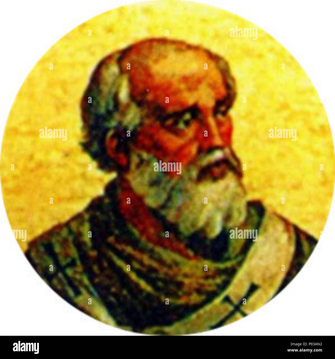 . English Portait of enPope Sisinnius in the enBasilica of Saint