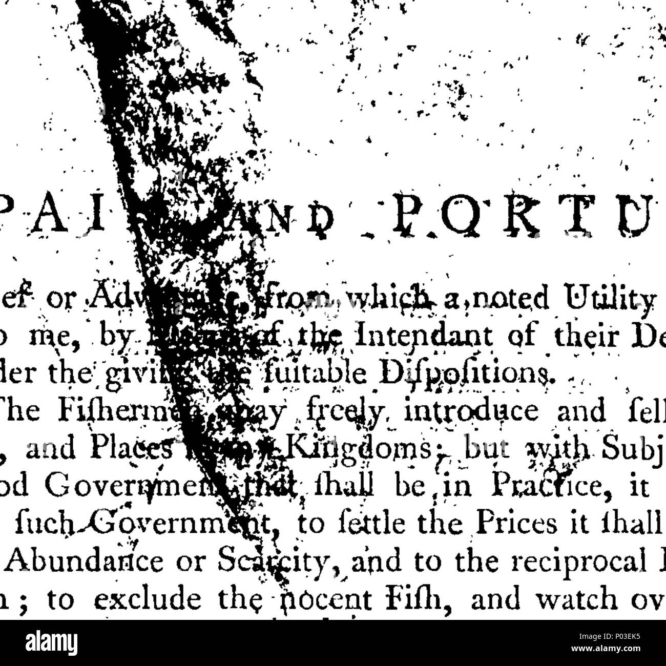 . English: Fleuron from book: A civil, commercial, political, and literary history of Spain and Portugal. By the late Wyndham Beawes, Esq. his Majesty's Consul for near Thirty Years at Cadiz and Seville. In two volumes. ... 37 A civil, commercial, political, and literary history of Spain and Portugal Fleuron T106339-2 Stock Photo