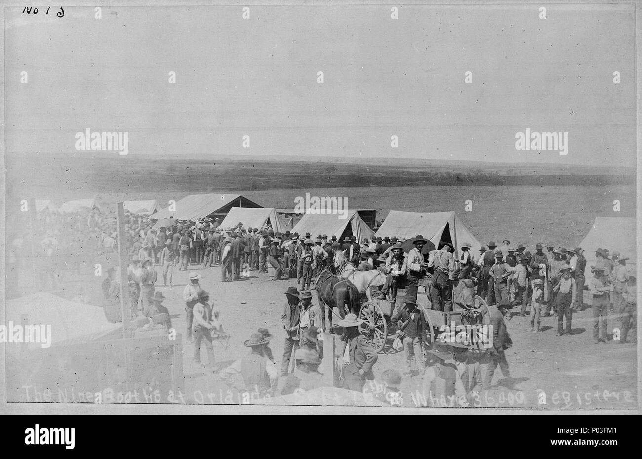 The Nine Booths at Orlando (OkIa. Terr.) Sept. 15th, (18)'93, Where ...