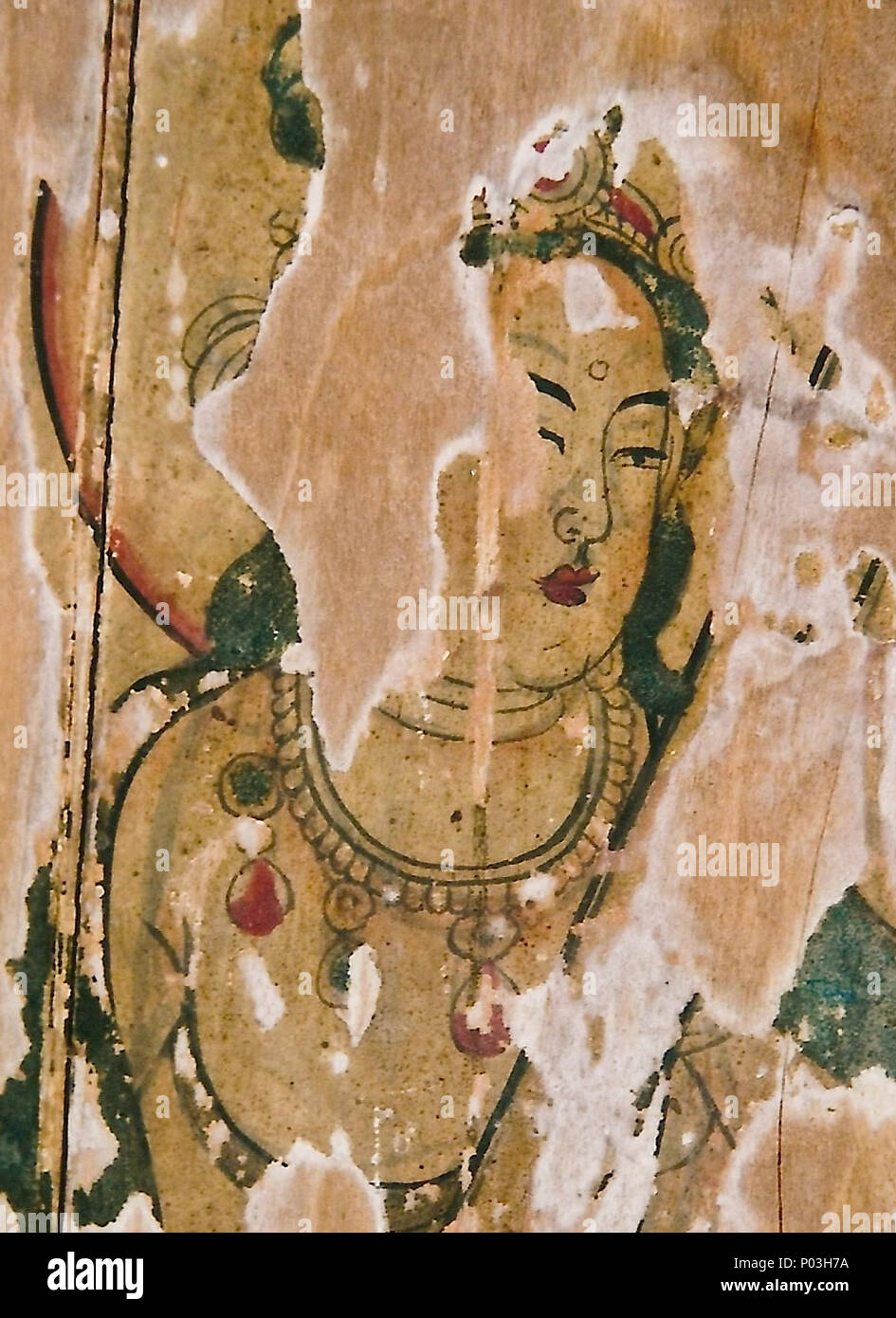 English Hakkakudo Eizanji Gojo Nara Japan 日本語 八角堂内陣装飾画 板絵著色 C8 C8 Painter 8 Eizanji Hakkakudo Painting Stock Photo Alamy