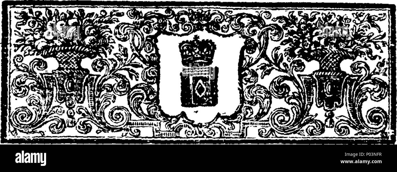 . English Fleuron from book A companion to the altar shewing the