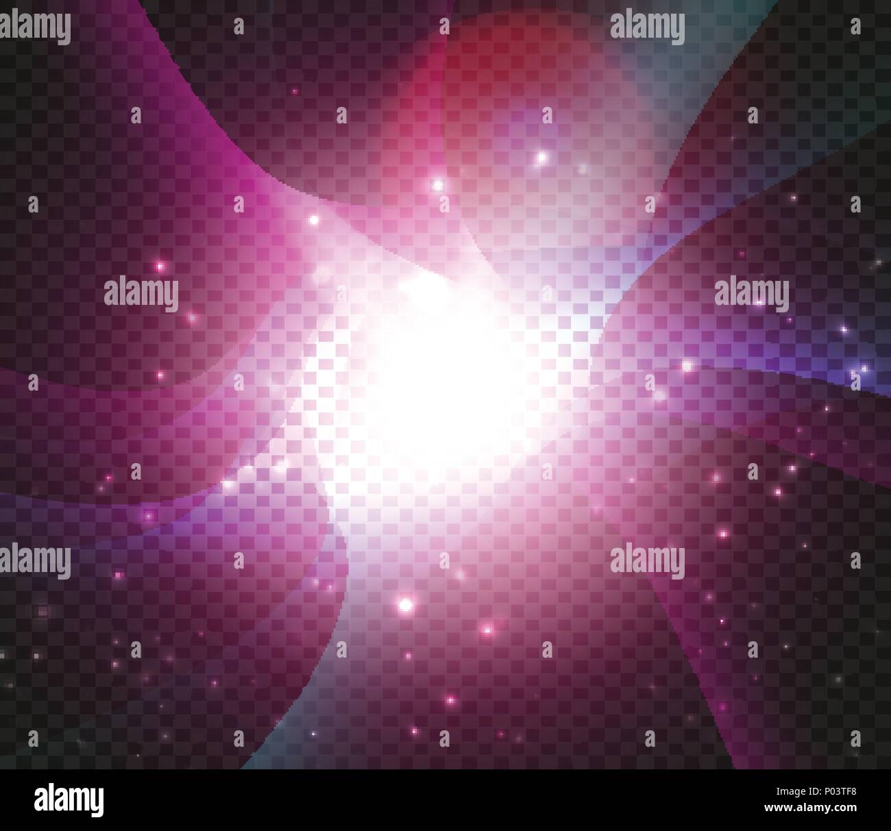 Cosmic Nebula Backdrop Magic Galaxy Background Bright Fantasy