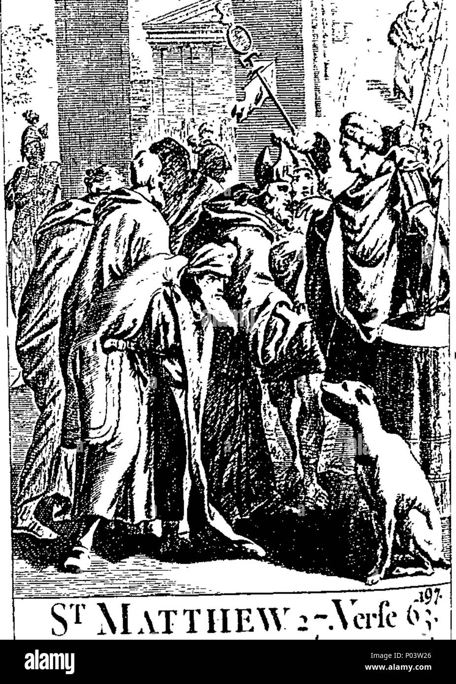 . English: Fleuron from book: A compleat history of the Holy Bible, contain'd in the Old and New Testament: ... In three volumes. By Laurence Howel, ... 62 A compleat history of the Holy Bible, contain'd in the Old and New Testament- - In three volumes Fleuron T114483-14 Stock Photo