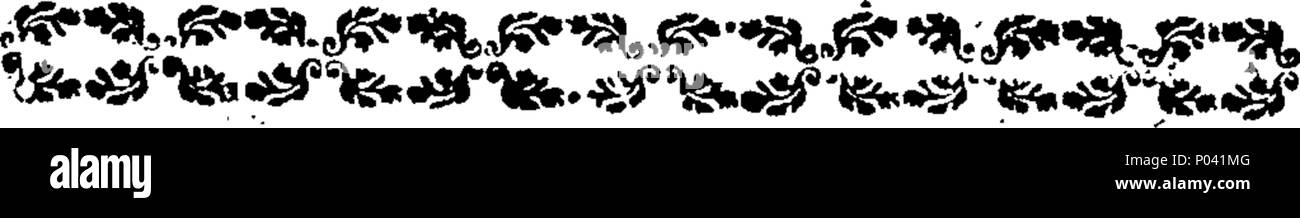 . English: Fleuron from book: A course of lectures, on the Theory and Practice of midwifry, by William Rowley, Surgeon, in which Every thing material to the True Knowledge and Practice of the Art will be fully explained and clearly demonstrated, by a proper Apparatus on a new Construction, so formed as in every Case to imitate real Nature. Of the Form, Structure, and Parts of the Female Pelvis. Of the Organs of Generation and the Doctrine of Conception. The Pathology and Treatment of the various Diseases of Child-Bearing Women and Children. A Comparative View of the Antient, and Modern Practic Stock Photo