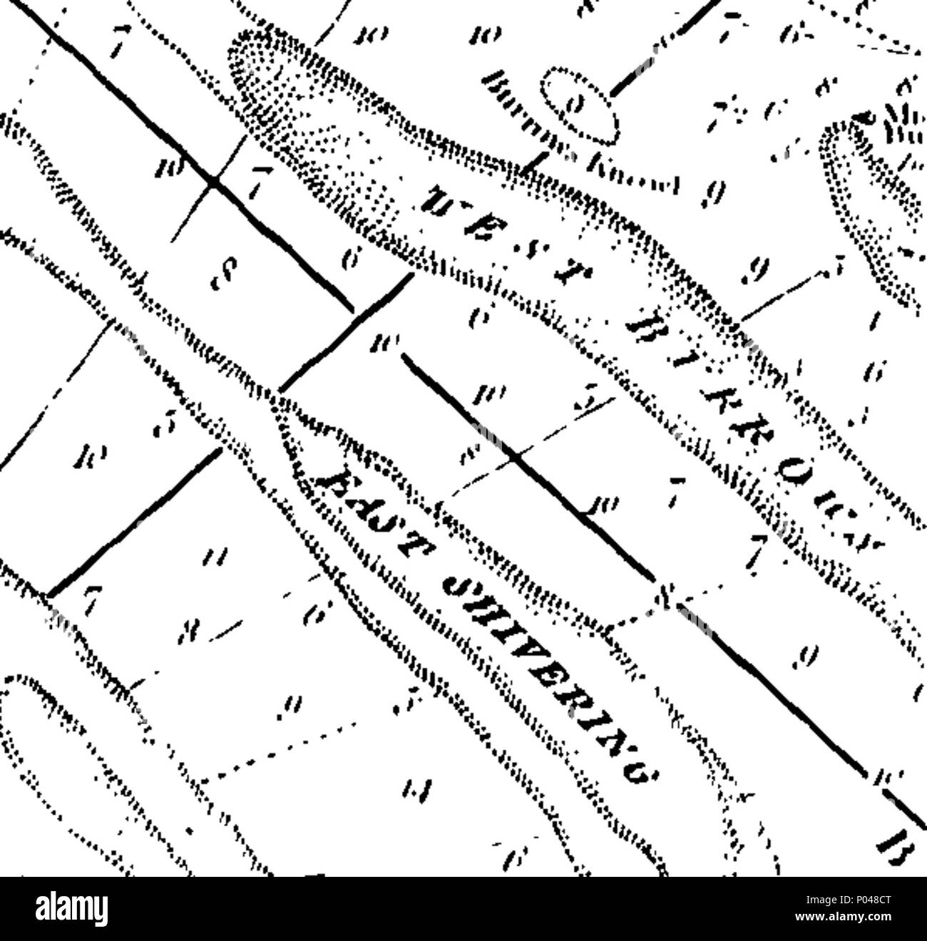 Chart of the english channel Black and White Stock Photos & Images - Alamy
