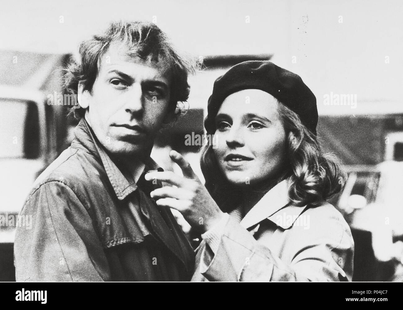 Original Film Title: FALSCHE BEWEGUNG.  English Title: FALSE MOVEMENT.  Film Director: WIM WENDERS.  Year: 1975.  Stars: HANNA SCHYGULLA. Stock Photo