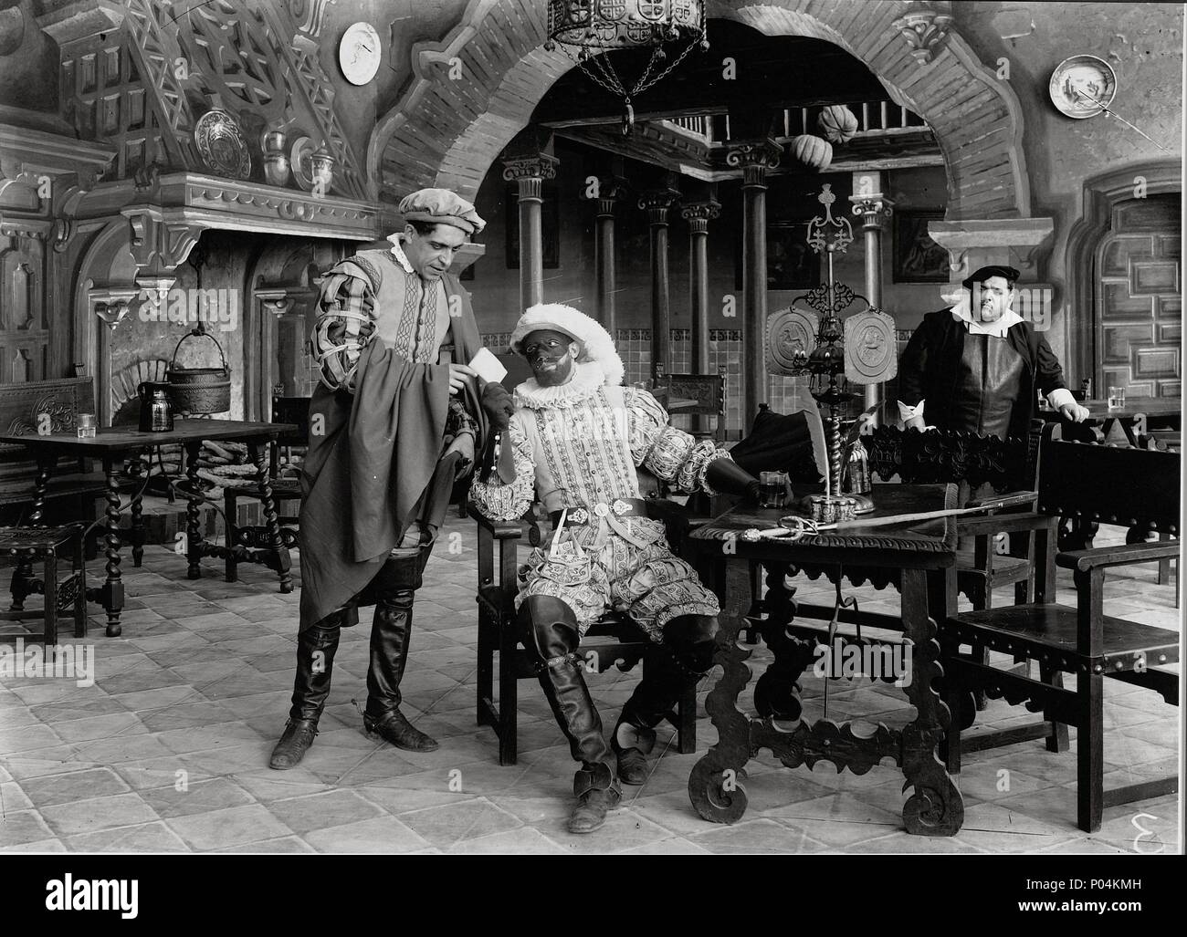 Original Film Title: DON JUAN TENORIO.  English Title: DON JUAN TENORIO.  Film Director: RICARDO BAÑOS.  Year: 1922. Credit: ROYAL FILMS / Album Stock Photo
