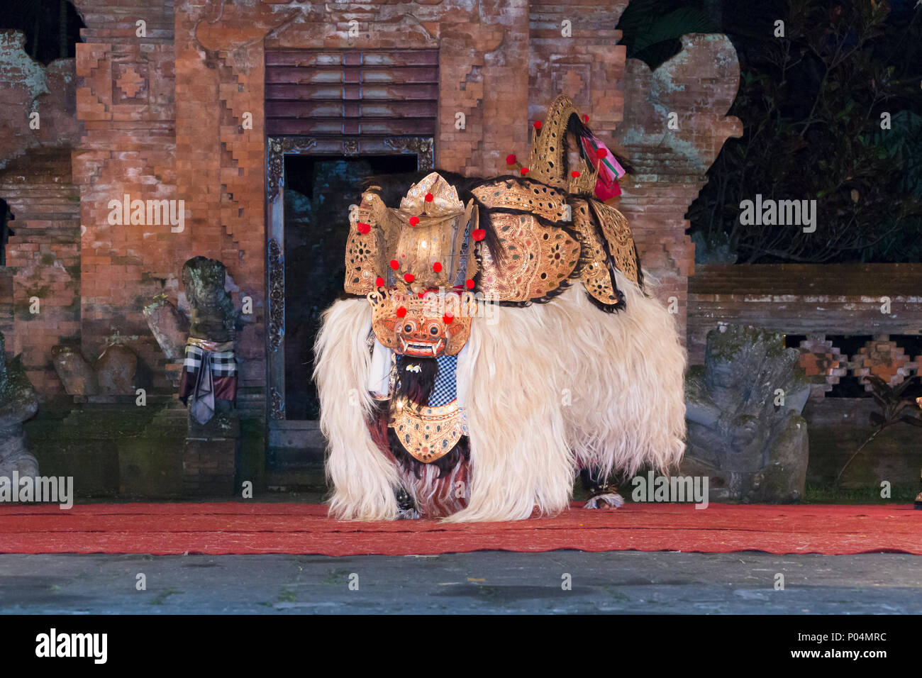 Sunda Upasunda, Barong and Kris dance, Arma theatre, Ubud, Bali, Indonesia Stock Photo