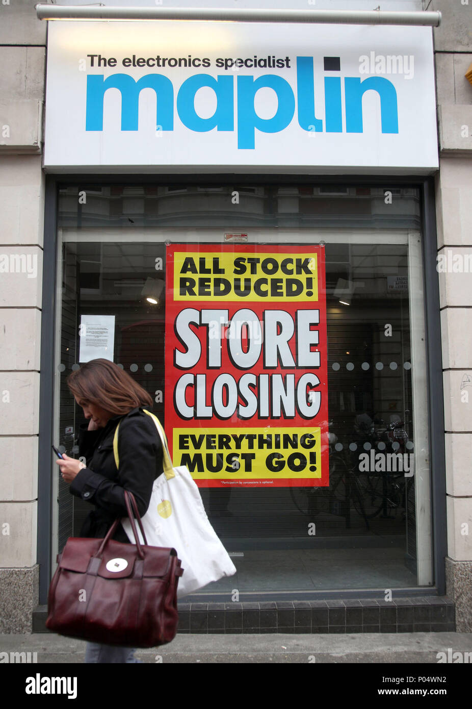 Maplin signage hi-res stock photography and images - Alamy