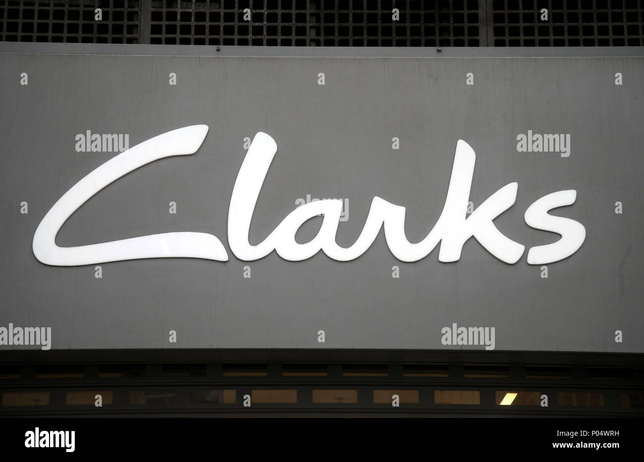 A Clarks shoe store on Oxford Street, central Stock Photo - Alamy