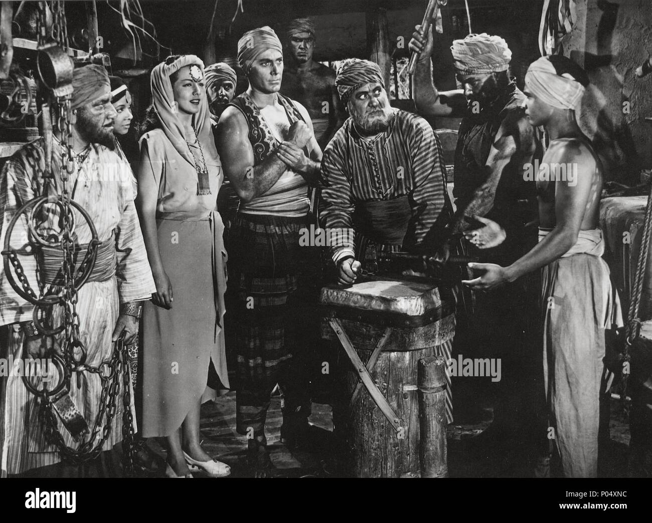 Original Film Title: ARABIAN NIGHTS.  English Title: ARABIAN NIGHTS.  Film Director: JOHN RAWLINS.  Year: 1942.  Stars: SABU. Credit: UNIVERSAL PICTURES / Album Stock Photo