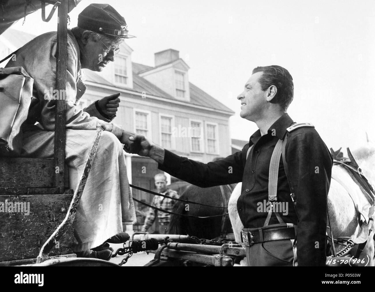 Original Film Title: THE HORSE SOLDIERS.  English Title: THE HORSE SOLDIERS.  Film Director: JOHN FORD.  Year: 1959.  Stars: WILLIAM HOLDEN. Credit: UNITED ARTISTS / Album Stock Photo